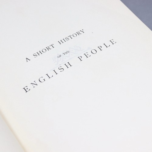 William Moorcroft Personal Signed Copy, A Short History Of The English People. - Picture 6 of 7