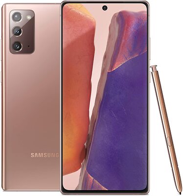 Original Samsung Galaxy Note 20 5G N981U 128GB Unlocked Smartphone OPEN BOX US