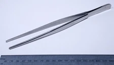 V. Mueller #SU2335 Tissue Forceps 8" Straight 1x2 Stainless Steel Surgical
