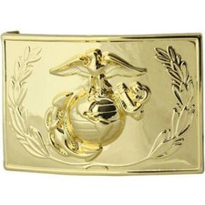 SNCO EGA BELT BUCKLE US MARINE DRESS BLUE UNIFORM MARINES USMC VETERAN