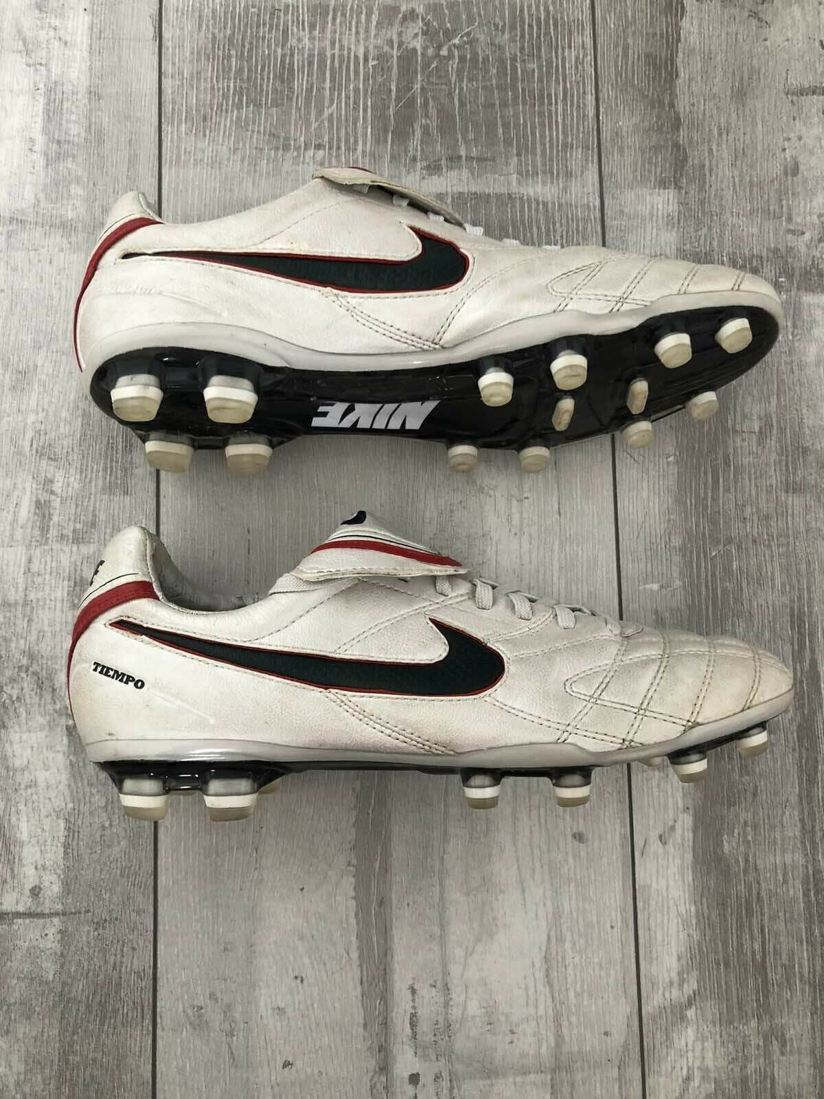 Nike Legend Elite FG Football Cleats White Leather Carbon US7.5 UK6.5 | eBay