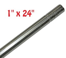 1" x 24" Live Axle with 1/4" Keyway Go Kart, Drift Trike, Mini Bike Parts New