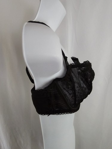 Sujetador Chantelle para mujer negro con aros sin relleno talla 36DD - Imagen 4 de 8