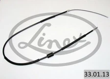 Linex 33.01.13 cable, parking brake for Peugeot