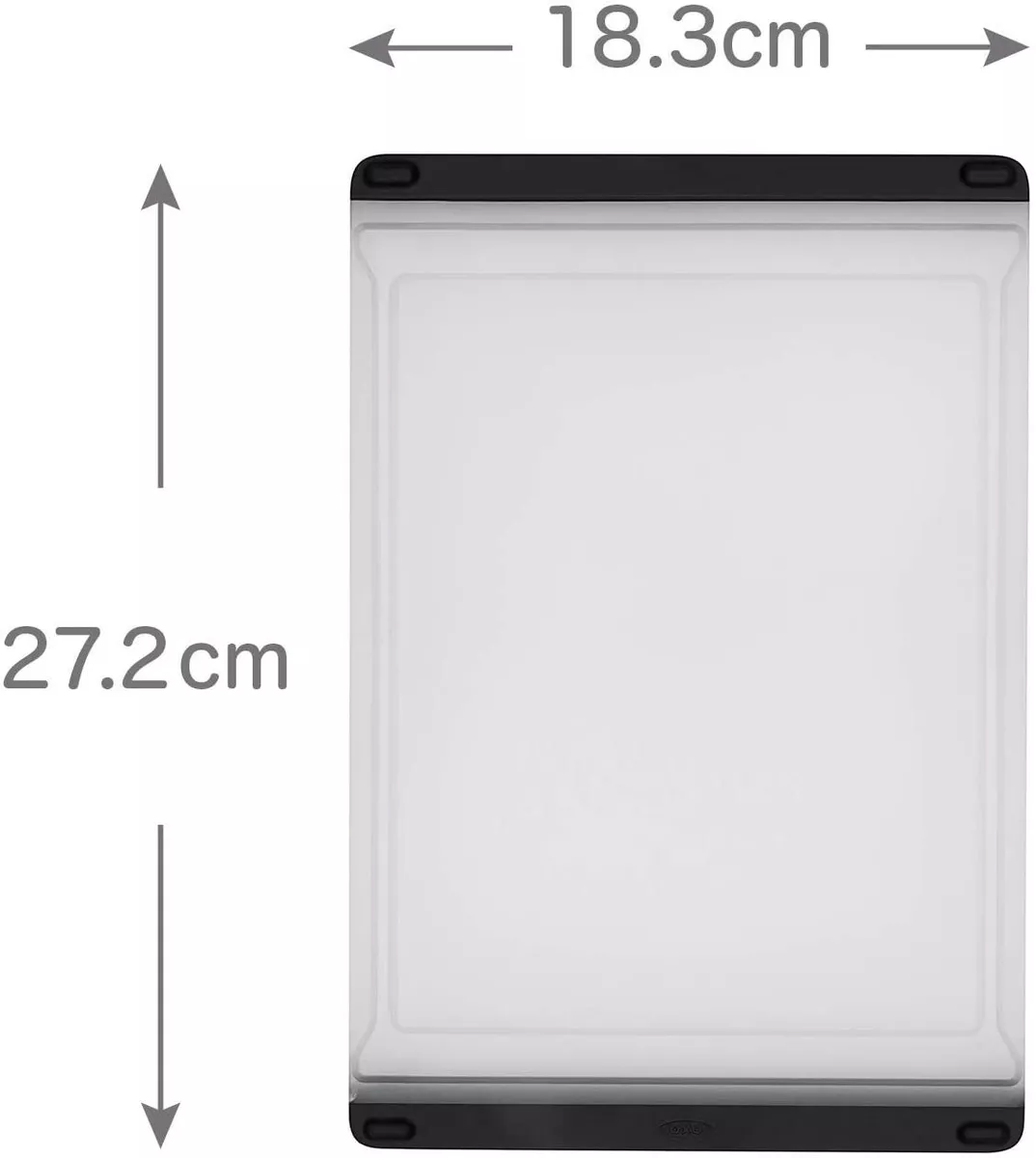 OXO cutting board Size-small 18.3×27.2×1.3cm