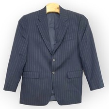 Lauren Ralph Lauren 42R 100 Wool-Laine Sport Coat Blazer Suit Jacket Navy