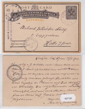 907126 Postkarte British Central Africa Protectorate Nkhotakota Kota Kota 1901
