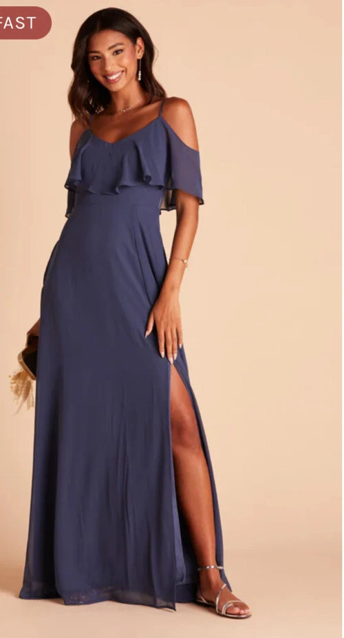 royal blue bridesmaid dresses ebay Stunning Royal Blue Off Shoulder Mermaid Floor-length Bridesmaid Dress –  Dairy Bridal main image 1