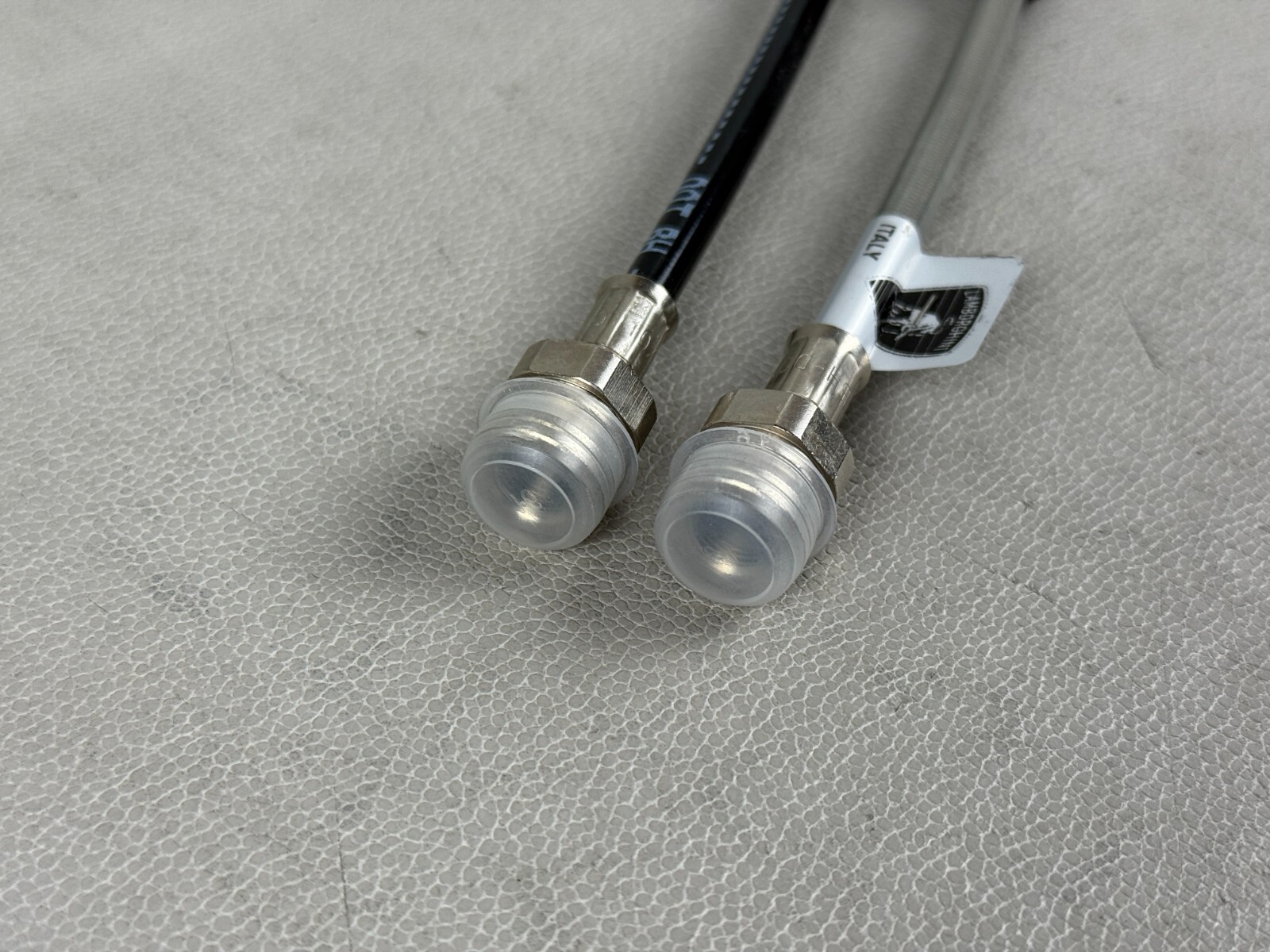 BRAND NEW! LAMBORGHINI MURCIELAGO GENUINE BRAKE HOSE HOSES SET-OF-2 OEM