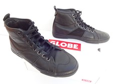 +++GLOBE SNEAKER • LOS ANGERED II SCHWARZ LEDER black montano GR 8 / 41 • OVP+++