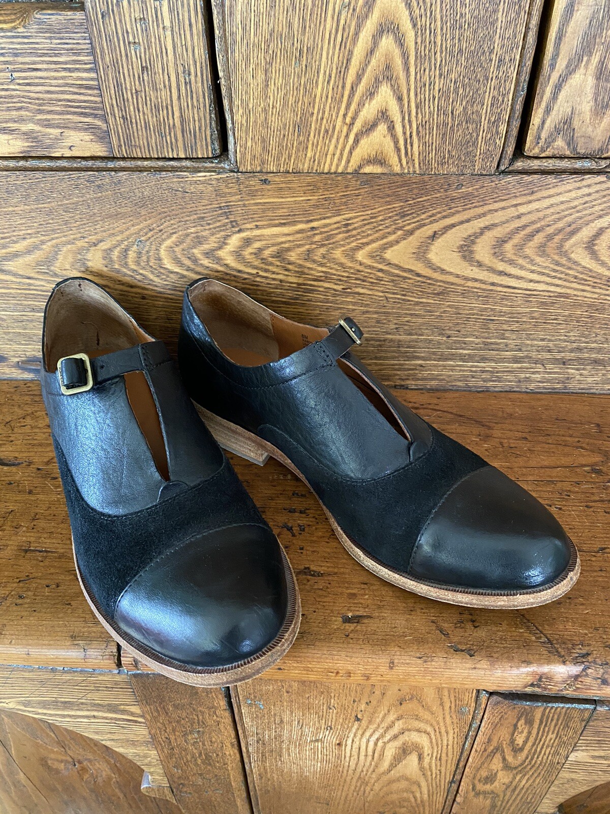 Leather Kork Ease Niseda Kork Ease Niseda Black Leather Suede