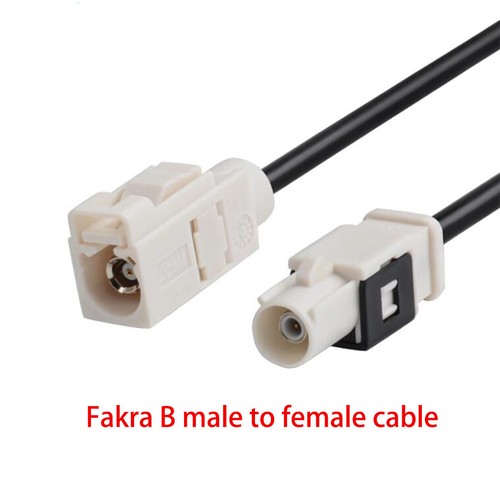 1pc Fakra A/B/C/D/E/F/G/H/I/K/Z Male to Female Jack Pigtail Cable RG174 15cm 6" - Picture 2 of 11