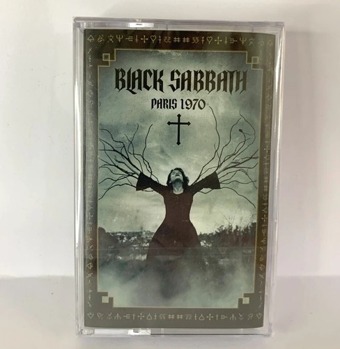 Black Sabbath Paris 1970 Cassette Tape Heavy Metal Limited Live Edition - Picture 5 of 6