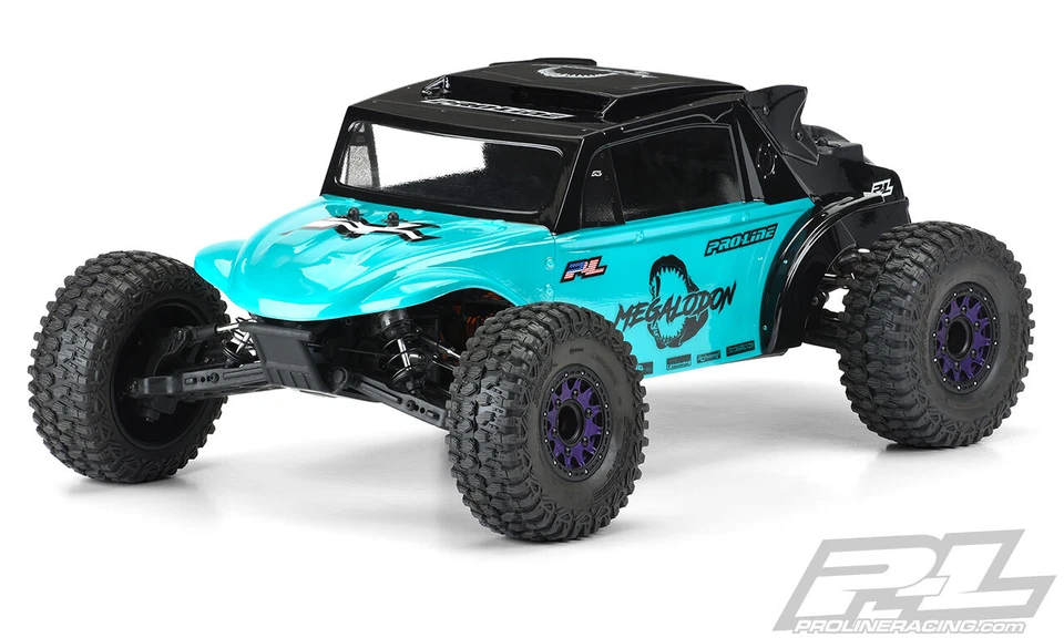 Pro-Line 3563-00 Megalodon Desert Buggy Clear Body : Slash 2wd & Slash 4x4 - Image 2 of 4