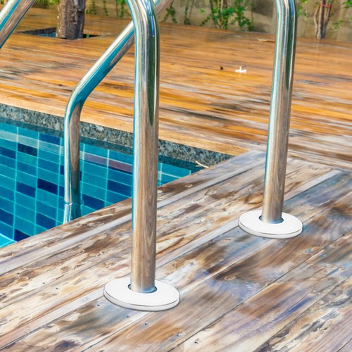 2 Pcs Ladders Escalator Decorative Cover Covers for Pool Escutcheon
