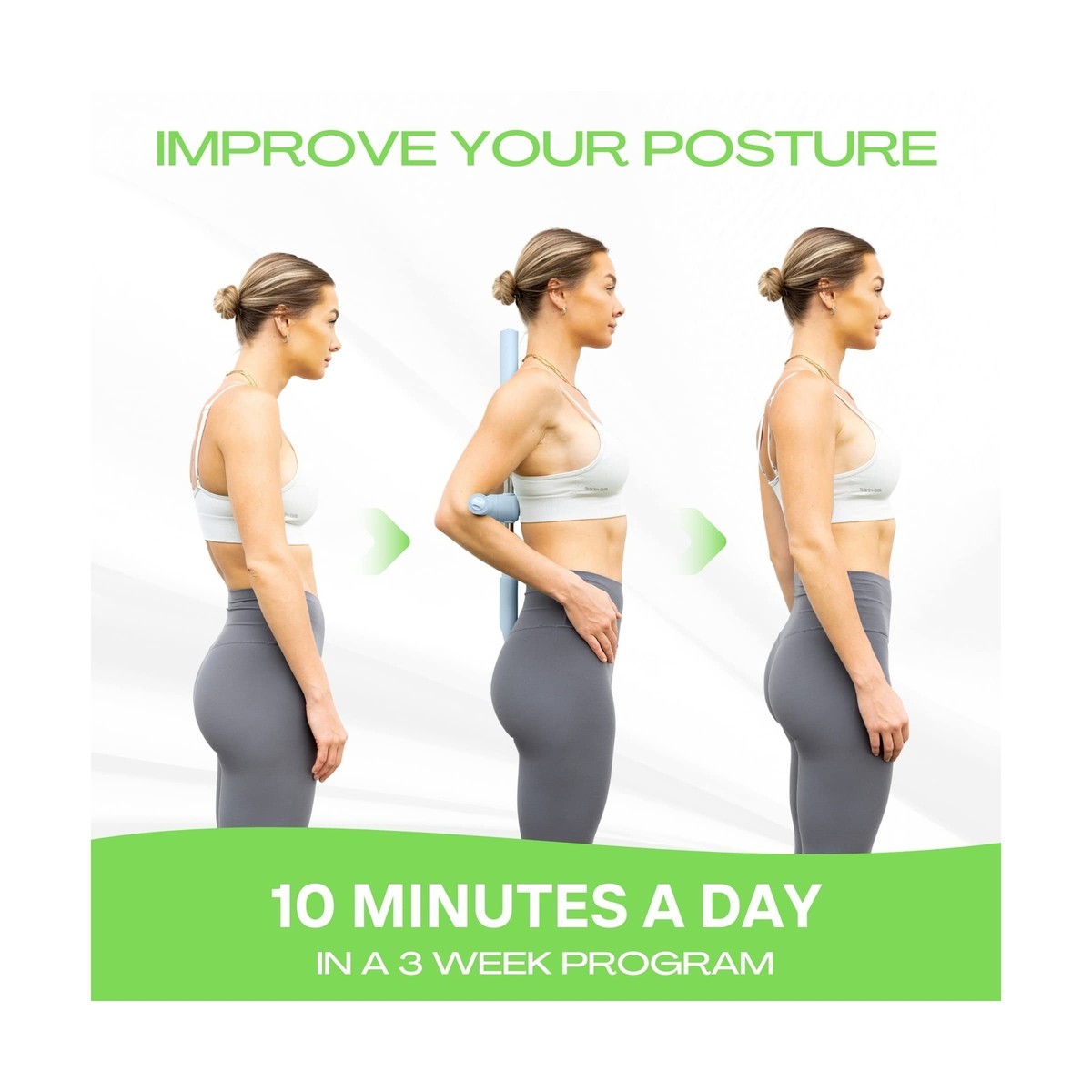 Back Cracker Posture Corrector For Men And Women, Adjustable Upper