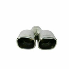 67mm Id Chrome Weld-on Dual Exhaust Pipe Muffler Tips Square Tip Dual Outlet Tip 67mm Id Chrome Weld-on Dual Exhaust Pipe Muffler Tips Square Tip Dual Outlet Tip