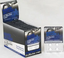 Rapid Action Extreme  2-Way Energy Pills 24 packs of 4 = 96 pills