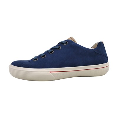 Legero Fresh Damenschuhe Für lose Einlagen sportlicher Schnürer Blau