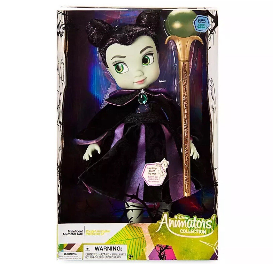NEW! Disney Animators' Collection Maleficent Doll Special Edition