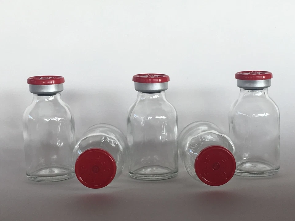 (50) 20mL Clear Glass Vial - Image 3 of 4