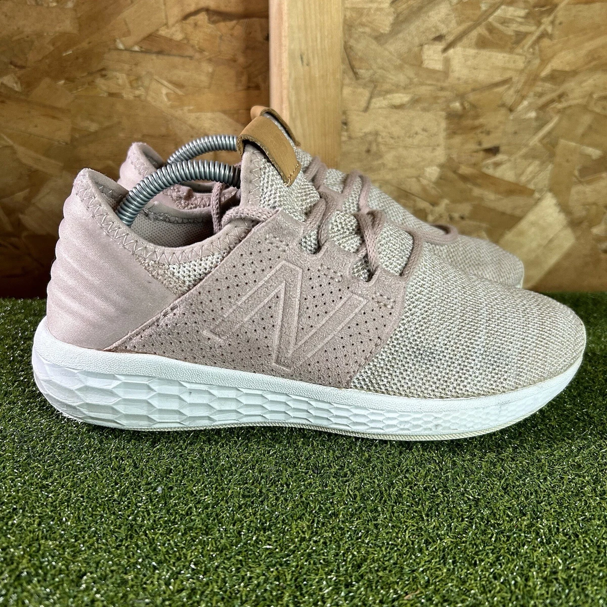 New Balance Cruz Pink WCRUZKC2 Lace Up Athletic Sneakers Shoes