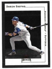 2001 Fleer Premium Baseball Darin Erstad Card #164 Anaheim Angels