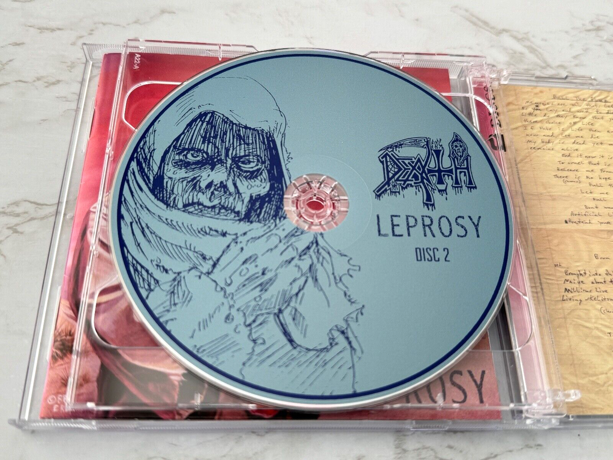 Death Leprosy 2 CD DELUXE EDITION! 2014 Relapse RR7228 Chuck