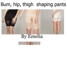 bum hip thigh shaping pants  underwear knickers compression, black, nude, ivory