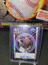 Zack Qin 2023 Leaf Metal Draft Baseball Noble Rookie Auto #d/6