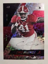2023 Onit CHRIS BRASWELL Auto Alabama Crimson Tide Signature Series #142/400