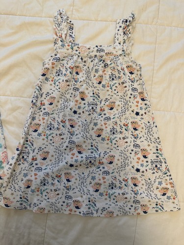 Girl 4T Cotton Angel Dear Dresses 2 Pieces Mermaid / Ocean - Picture 5 of 6