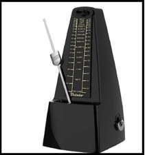 Ueteto Mechanical Metronome Black/Loud Sound Piano Drum Violin Guitar