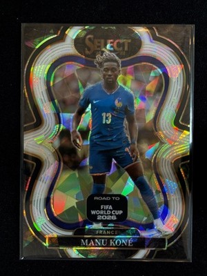 2025-26 Select World Cup Manu Kone White Ice /129 France