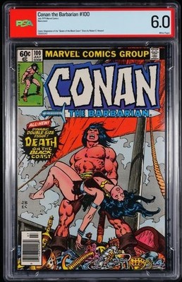 1979 Conan the Barbarian #100 PSA 6.0 not CGC Adaption: Queen of the Black Coast