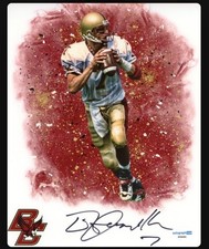 BOSTON COLLEGE EAGLES- TIM HASSELBECK SIGNED AUTOGRAPH 8x10 PHOTO PICTURE ACOA