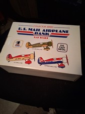 Spec Cast Collector Series US Mail Airplane Bank 103 1991 Limited Edition NIB