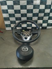 MAZDA 3 MK3 BN 13-18 MULTIFUNCTIONAL STEERING WHEEL With B@g As Pictured #19a