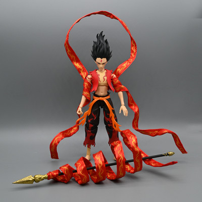 1/12 Scale Neck Wire Scarf Model for Toy Collection 6'' Ne Zha Action Figure