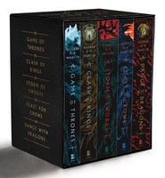 George R. R. Martin's A Game Of Thrones 5-Book Boxed Set (Song Of Ice And F ...