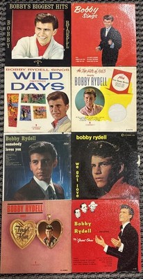 Bobby Rydell Lot Of 8 LPs On Cameo Wild Days Forget Him The Great Ones