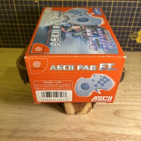 SEGA Dreamcast ASCII PAD FT Controller ASC-1301P Boxed Complete Clean DC Japan