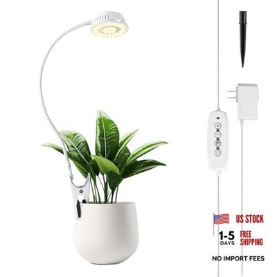  Grow Lights for Indoor Plants, Clip-on Gooseneck Plant Lights for 1 pack