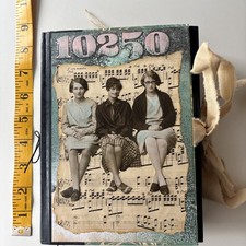 A Vintage Junk Journal. One Of A Kind.