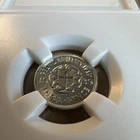 1939 George VI Silver Threepence — photo from another recent sale