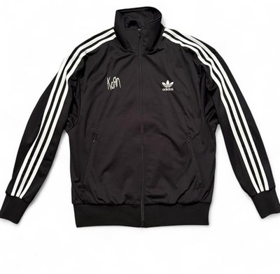 Adidas x KoRn Tracksuit Top Jacket Black & White Jonathan Davis