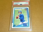 2025 Panini Donruss JAXSON DART RC/ROOKIE GIANTS #400 PSA 8