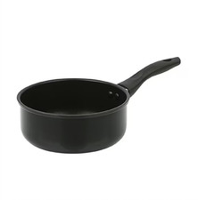 Mainstays 2 qt Non-Stick Aluminum Saucepan, Black
