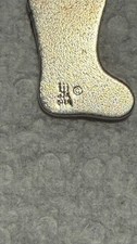 Retired James Avery Christmas, Stocking Charm