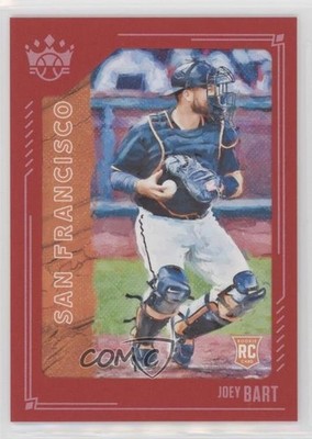 2021 Panini Diamond Kings Red Framed Joey Bart #63 09xy